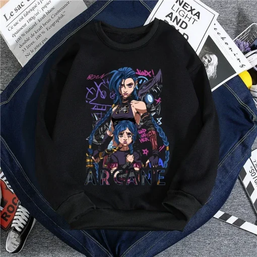 Anime ARCANE Hoodie - Premium Quality