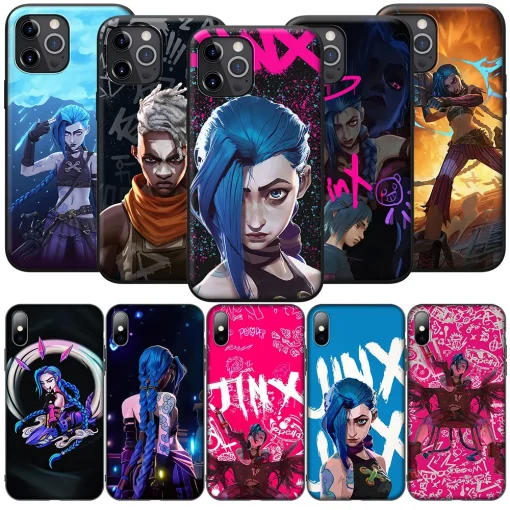 Anime Arcane Phone case collection JINX