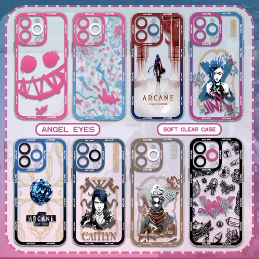 Anime Arcane Phone case collection JINX