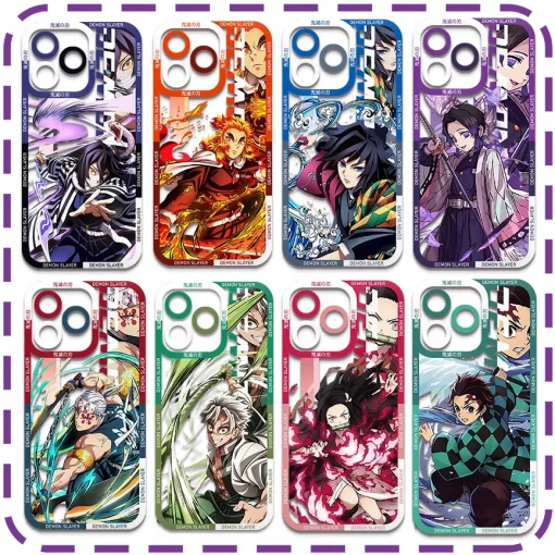 Demon Slayer Phone Case - Stylish Anime Protection