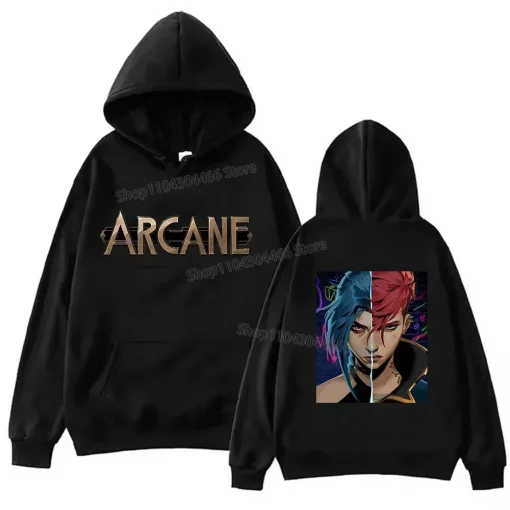 Anime ARCANE Hoodie - Premium Quality