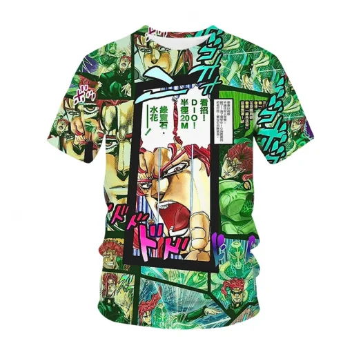 JoJo’s Bizarre Adventure t-shirt  – Premium Anime Tee