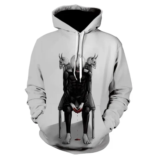 Tokyo Ghoul Hoodie - Anime-Inspired Streetwear