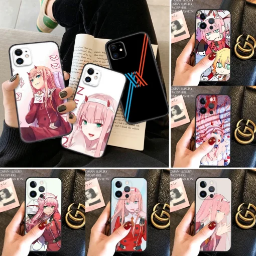 Darling in the FRANXX Phone case collection anime wear shop