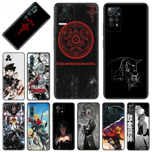 Fullmetal Alchemist Phone Case – Stylish Protection for Anime Fans