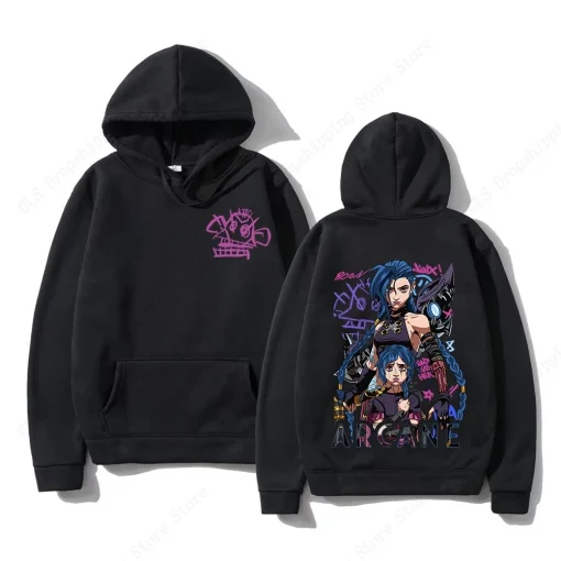 Anime ARCANE Hoodie - Premium Quality