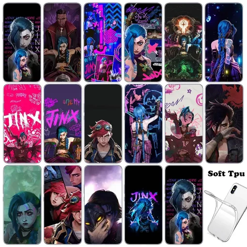 Anime Arcane Phone case collection JINX