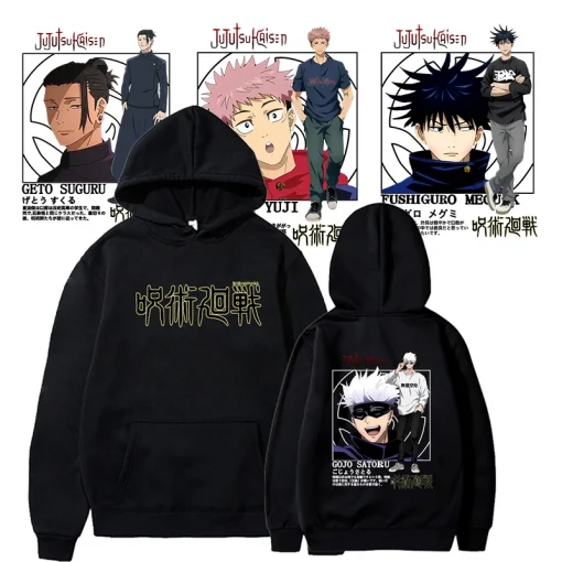 Jujutsu Kaisen Hoodie - Anime-Inspired Streetwear