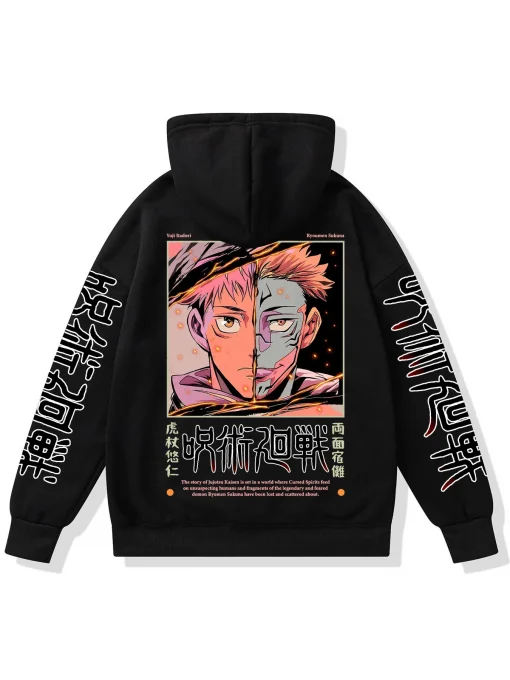 Jujutsu Kaisen Hoodie - Anime-Inspired Streetwear