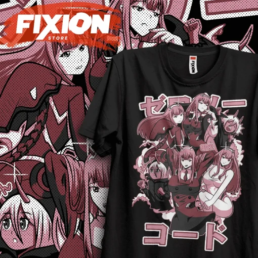 Darling in the FRANXX T-shirt collection anime wear shop