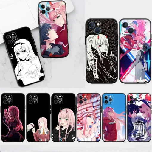 Darling in the FRANXX Phone case collection anime wear shop