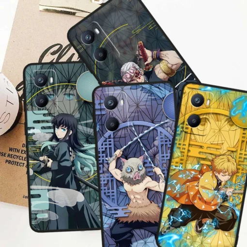 Demon Slayer Phone Case - Stylish Anime Protection