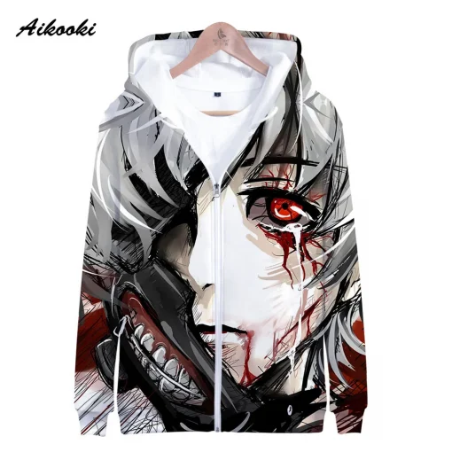 Tokyo Ghoul Hoodie - Anime-Inspired Streetwear