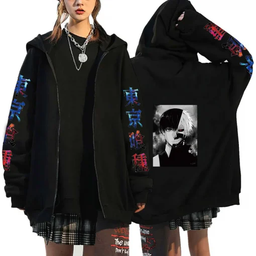 Tokyo Ghoul Hoodie - Anime-Inspired Streetwear