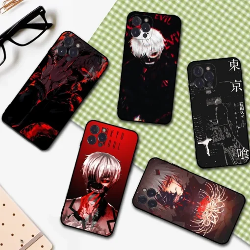 Tokyo Ghoul Phone Case – Stylish Protection for Anime Fans