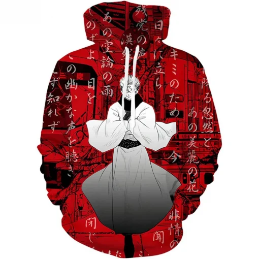 Jujutsu Kaisen Hoodie - Anime-Inspired Streetwear