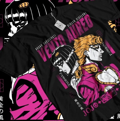 JoJo’s Bizarre Adventure t-shirt  – Premium Anime Tee