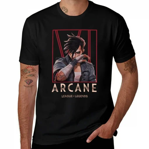 Arcane T-Shirt  – Premium Anime Tee