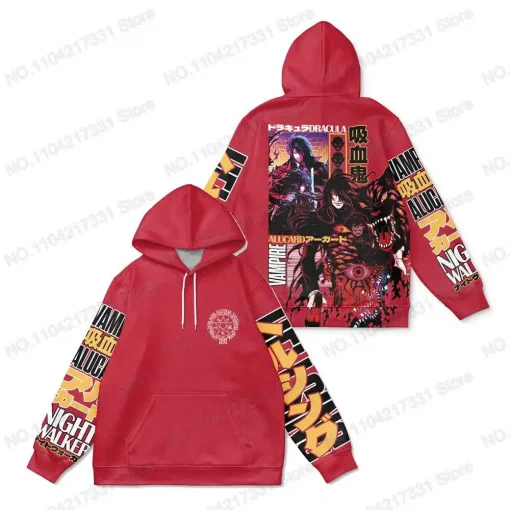 Hellsing Hoodie - Anime-Inspired Streetwear