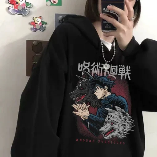 Jujutsu Kaisen Hoodie - Anime-Inspired Streetwear