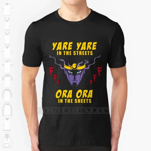 JoJo’s Bizarre Adventure t-shirt  – Premium Anime Tee