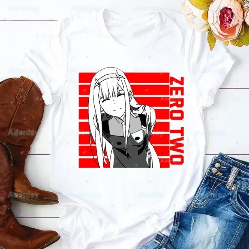 Darling in the FRANXX T-shirt collection anime wear shop