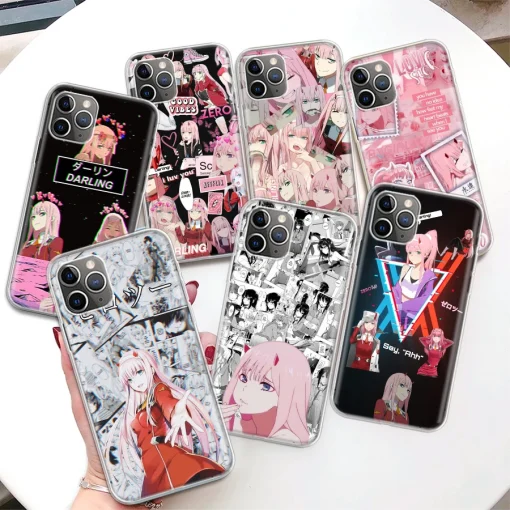 Darling in the FRANXX Phone case collection anime wear shop