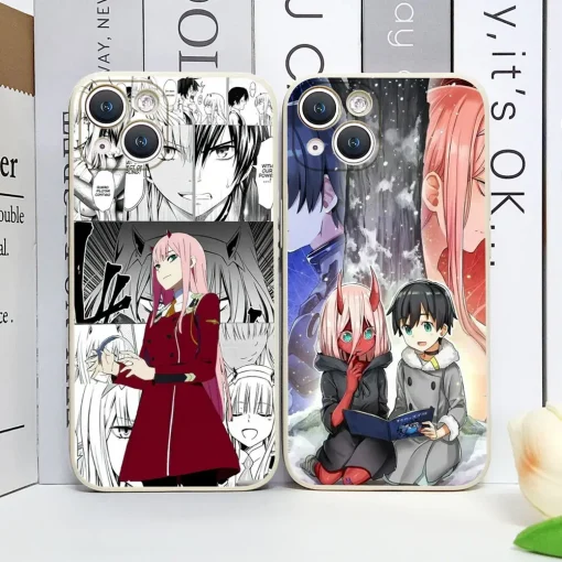 Darling in the FRANXX Phone case collection anime wear shop