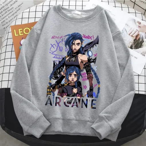 Anime ARCANE Hoodie - Premium Quality