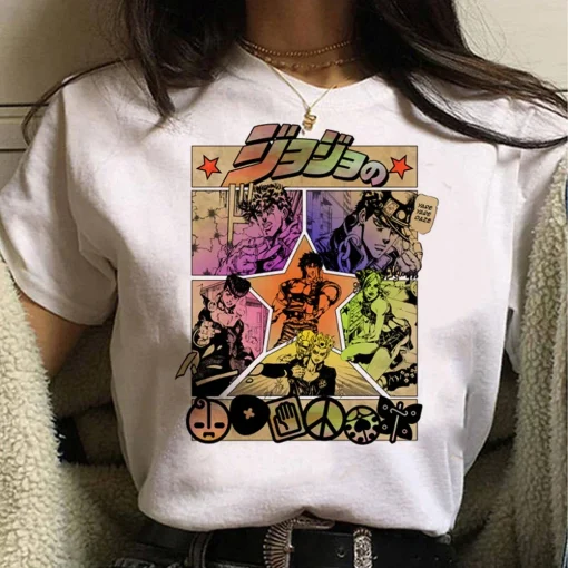 JoJo’s Bizarre Adventure t-shirt  – Premium Anime Tee