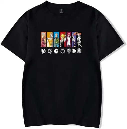 The Seven Deadly Sins T-Shirt  – Premium Anime Tee