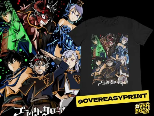 Black Clover T-Shirt  – Premium Anime Tee