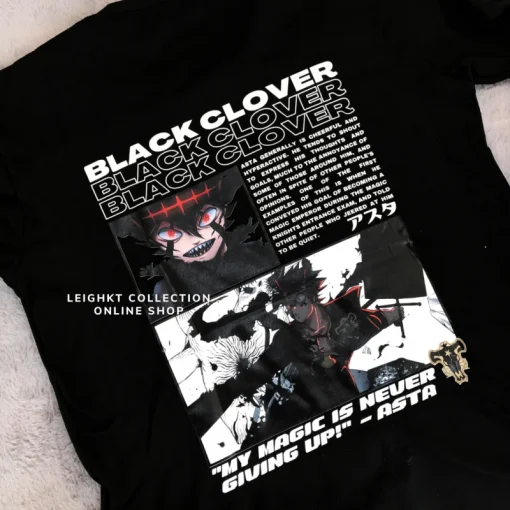 Black Clover T-Shirt  – Premium Anime Tee