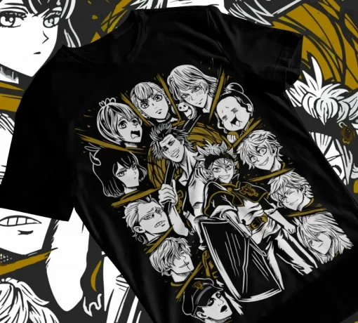 Black Clover T-Shirt  – Premium Anime Tee