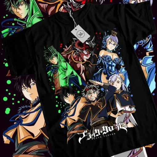 Black Clover T-Shirt  – Premium Anime Tee