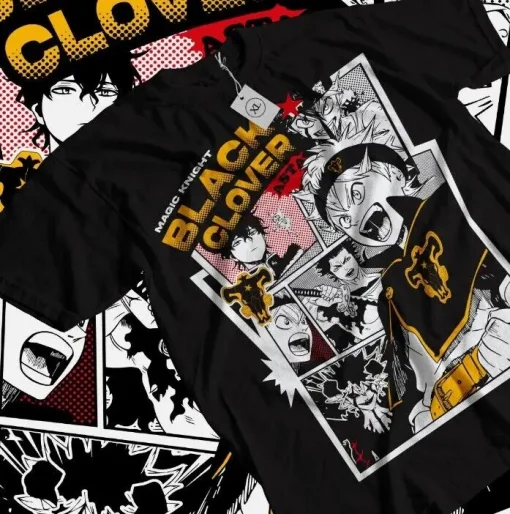 Black Clover T-Shirt  – Premium Anime Tee