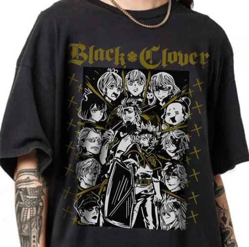 Black Clover T-Shirt  – Premium Anime Tee