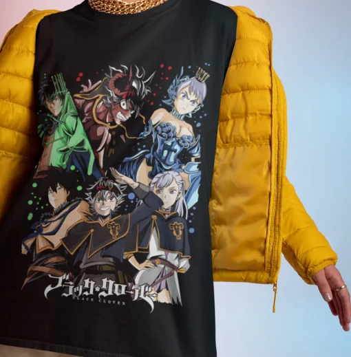 Black Clover T-Shirt  – Premium Anime Tee