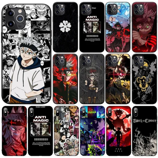 Black Clover phone case