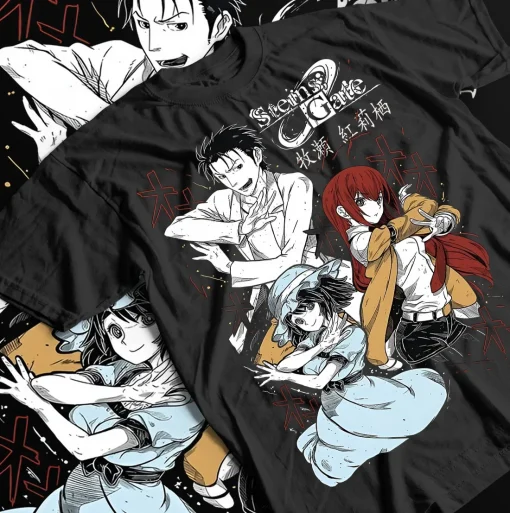 Steins;Gate T-Shirt  – Premium Anime Tee