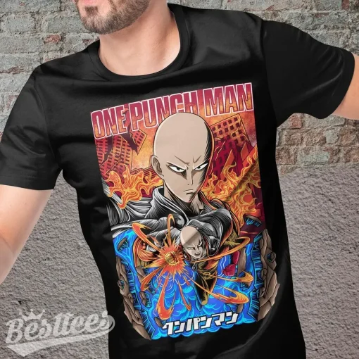 One Punch Man T-Shirt  – Premium Anime Tee