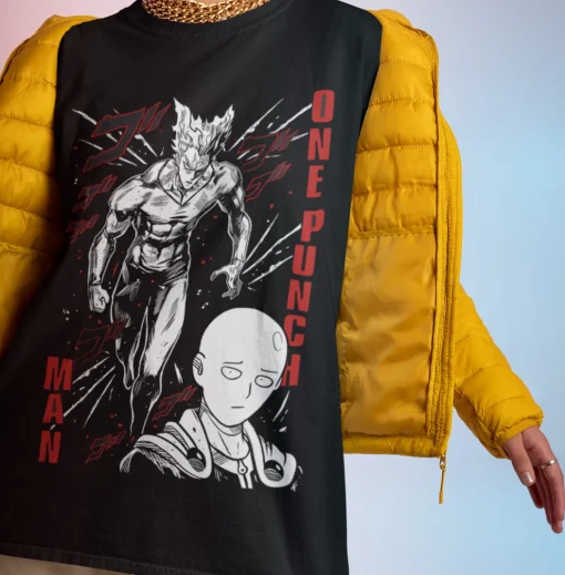 One Punch Man T-Shirt  – Premium Anime Tee