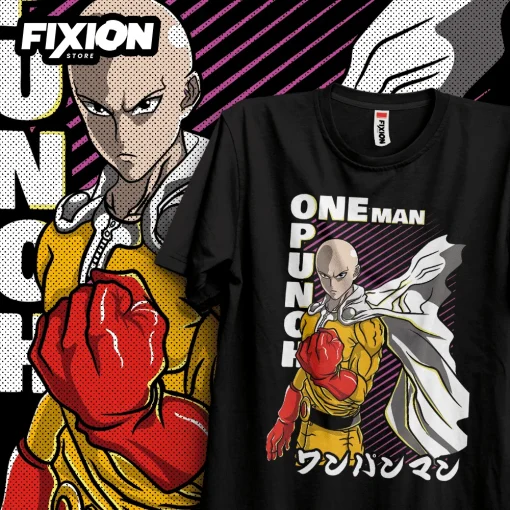 One Punch Man T-Shirt  – Premium Anime Tee