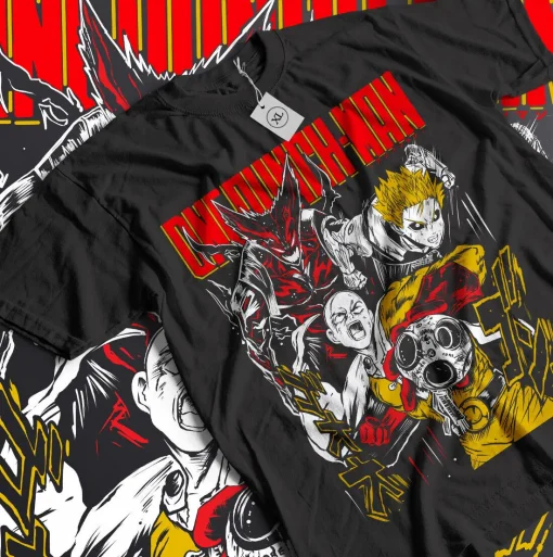 One Punch Man T-Shirt  – Premium Anime Tee