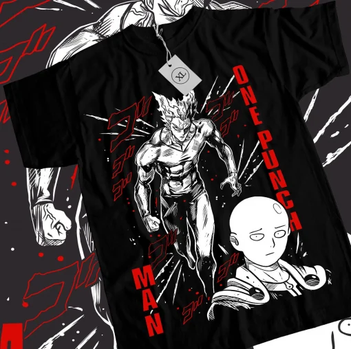 One Punch Man T-Shirt  – Premium Anime Tee