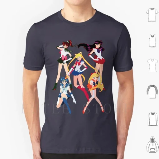 Sailor Moon T-Shirt  – Premium Anime Tee