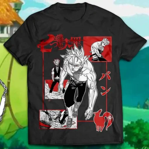 The Seven Deadly Sins T-Shirt  – Premium Anime Tee