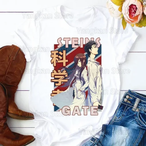 Steins;Gate T-Shirt  – Premium Anime Tee