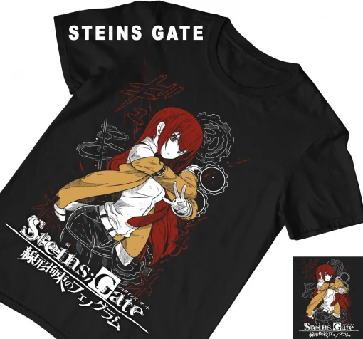 Steins;Gate T-Shirt  – Premium Anime Tee