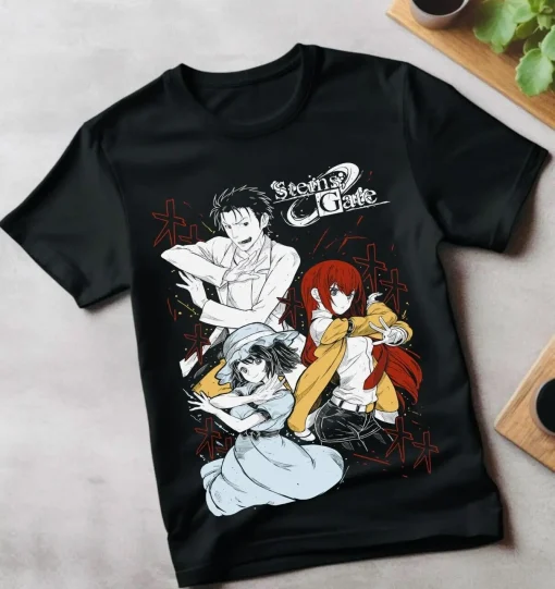 Steins;Gate T-Shirt  – Premium Anime Tee